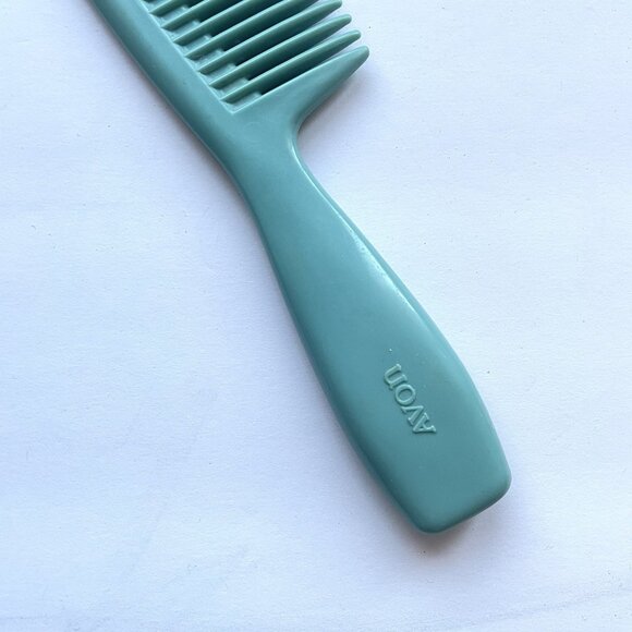 Vintage Avon Comb Detangling Comb Seahorse 8 in with Handle 1970s Long/Wet Hair - Picture 5 of 6